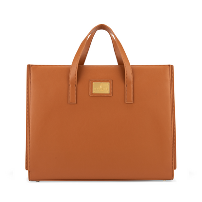 Lyra Tote Bag - Brown