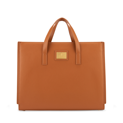 Lyra Tote Bag - Brown